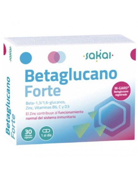 Betaglucano Forte 30Cap. Sakai