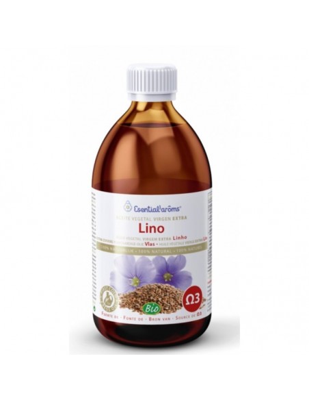 Aceite Veg.Extra Alimenticio Lino 250Ml. Bio Esential Aroms