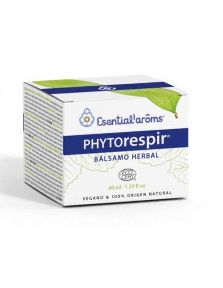 Phytorespir Balsamo Herbal (Respir Balm) 40Ml. Esential Aroms