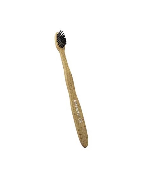 Cepillo de dientes de madera de haya soft blanco Bioseptyl