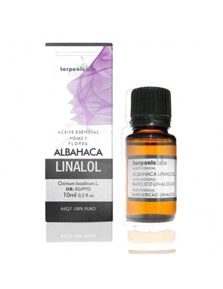 Albahaca Linalol Aceite Esencial Alimentario 10Ml. Terpenic