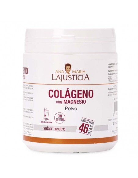 Colageno Con Magnesio Polvo 350Gr. Ana Maria Lajusticia