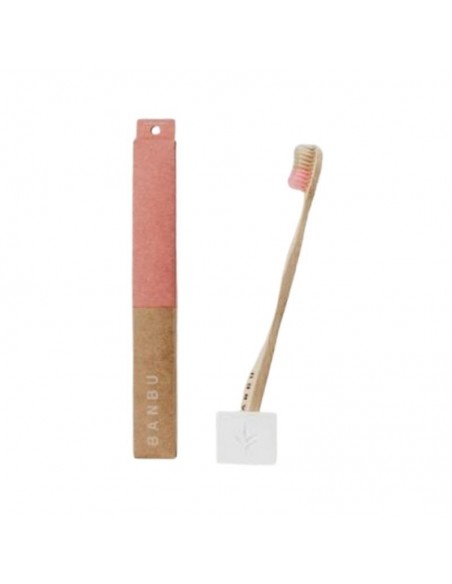 Banbu Cepillo Dental Adulto Medio Rosa. Banbu