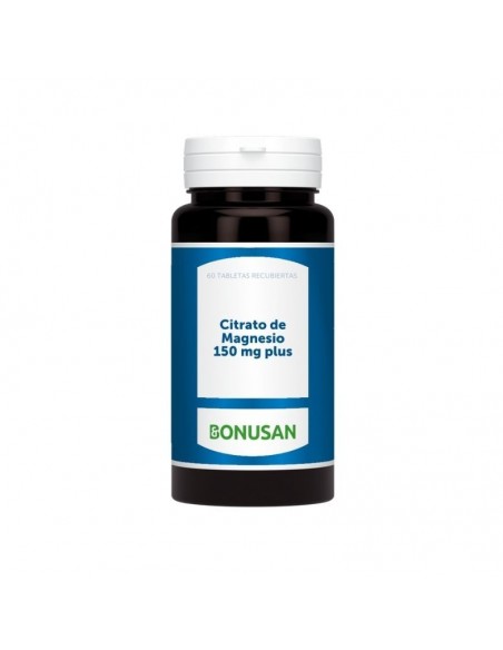 Citrato De Magnesio 150Mg. 60Comp. Bonusan