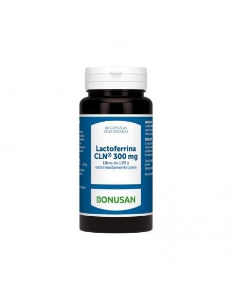 Lactoferrina Cln 300Mg. 60Cap. Bonusan
