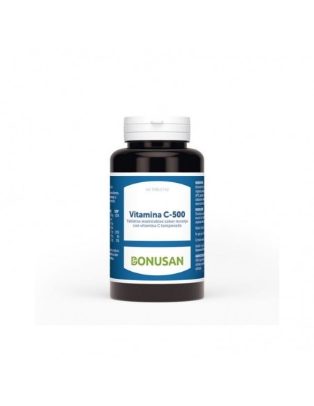 Vitamina C 500 60Comp.Masticables Bonusan