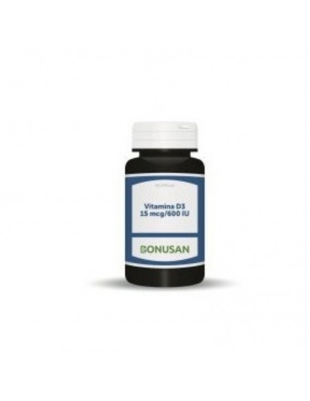 Vitamina D3 15Mcg. 90Cap. Bonusan