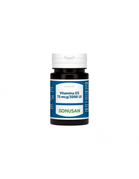 Vitamina D3 75Mcg/3000Ui 60Perlas Bonusan