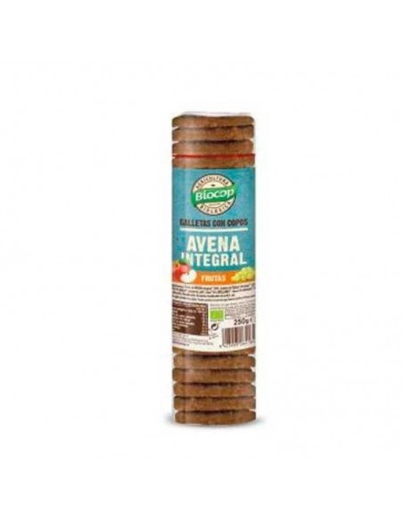 Galletas De Avena Integral Con Frutas 250Gr. Bio Biocop