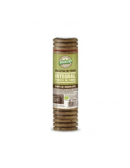 Galletas De Trigo Integral Chips De Chocolate 250G Biocop