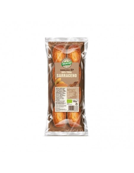 Madalenas Trigo Sarraceno 100% 180Gr. Bio Biocop