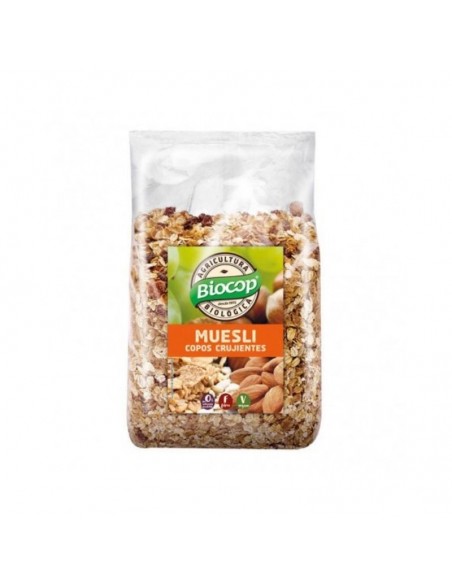 Muesli Copos Crujientes 1Kg. Bio Vegan Biocop