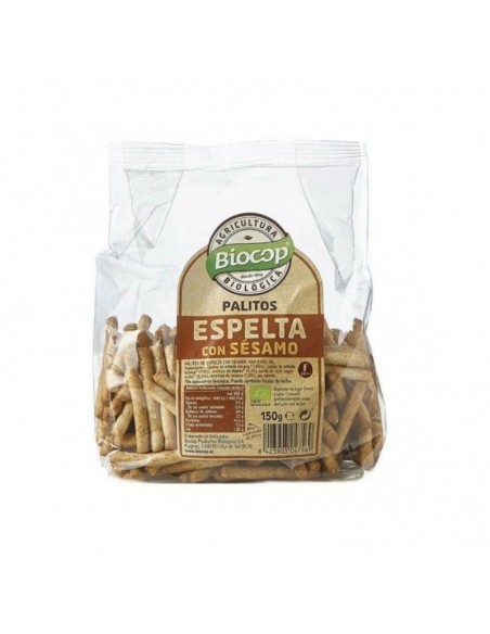 Palitos De Espelta Con Sesamo 150Gr. Bio Biocop