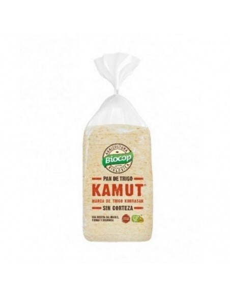 Pan De Molde Kamut Sin Corteza 300Gr. Bio Biocop