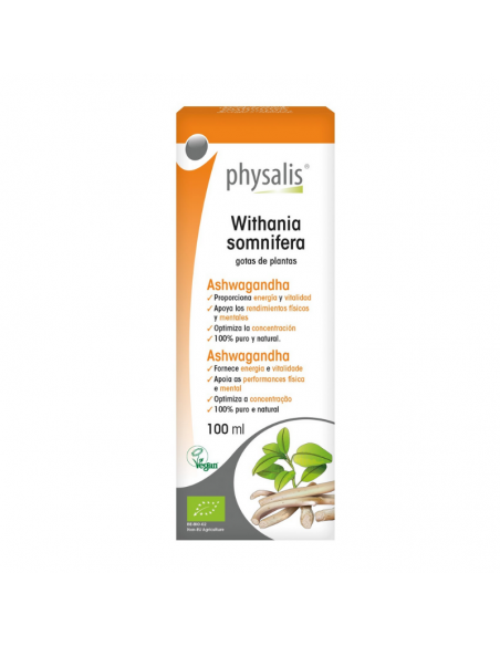 Ashwadandha Extracto 100Ml. Bio Physalis
