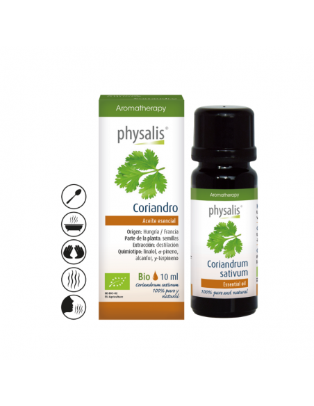 Coriandro Aceite Esencial 10Ml. Bio Physalis