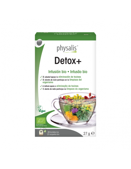 Detox+ Infusion 20Filtros Bio Physalis