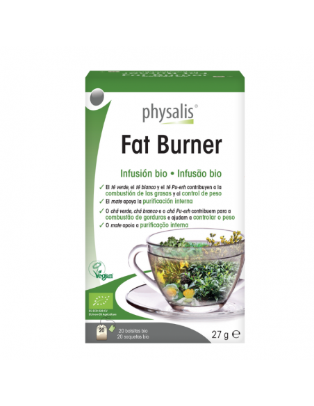 Fat Burner Infusion 20Filtros Bio Physalis