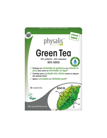Green Tea 30Comp. Vegan Physalis
