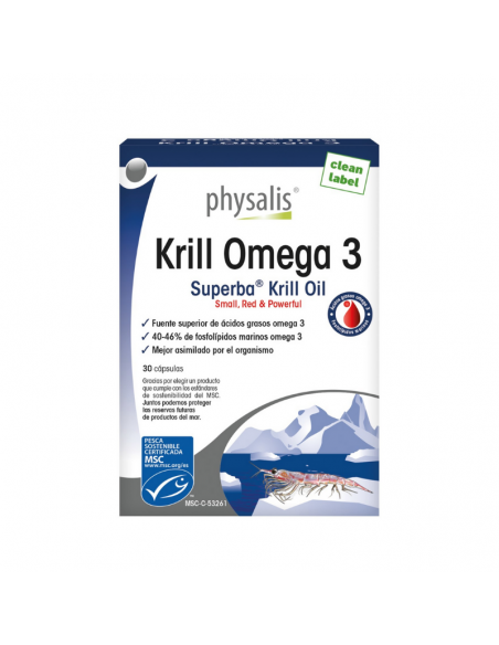 Krill Omega 3 30Cap. Physalis