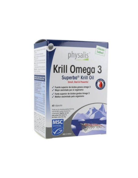 Krill Omega 3 60Cap. Physalis