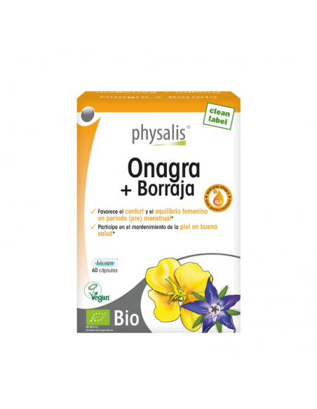 Onagra+Borraja 60Licaps. Bio Physalis