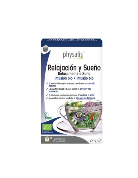 Relax Y Sueño Infusion 20Filtros Bio Physalis