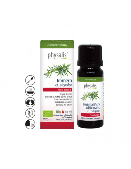 Romero Ct.Alcanfor Aceite Esencial 10Ml. Bio Physalis