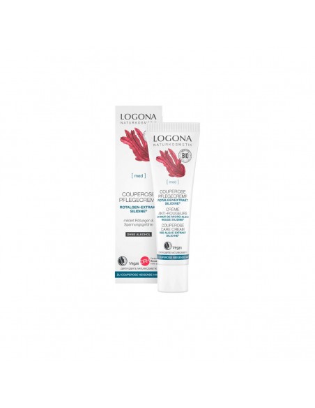 Crema Facial Cuperosis Alga Roja 30Ml. Logona
