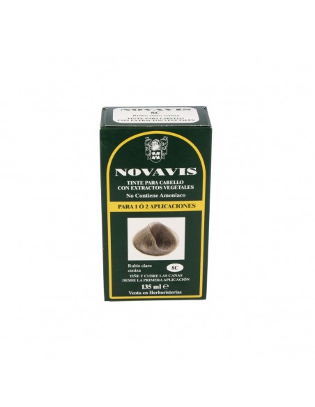 Tinte  Novavis 8C Rubio Claro Ceniza 135Ml. Novavis