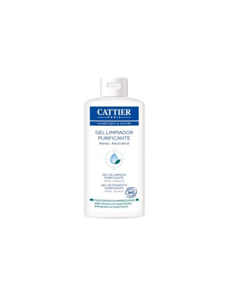 Gel Limpiador Purificante Con Tea Tree 200Ml. Cattier
