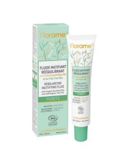 Fluido Matificante Reequilibrante Pureté Florame