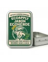 Jabonera de aluminio para sólidos con escurridor Ecoapply
