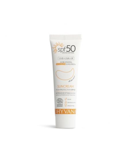 SPF50 Sun con Ácido Hialurónico Dhyvana