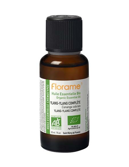 Aceite esencial Ylang Ylang (Cananga odorata) completo Florame